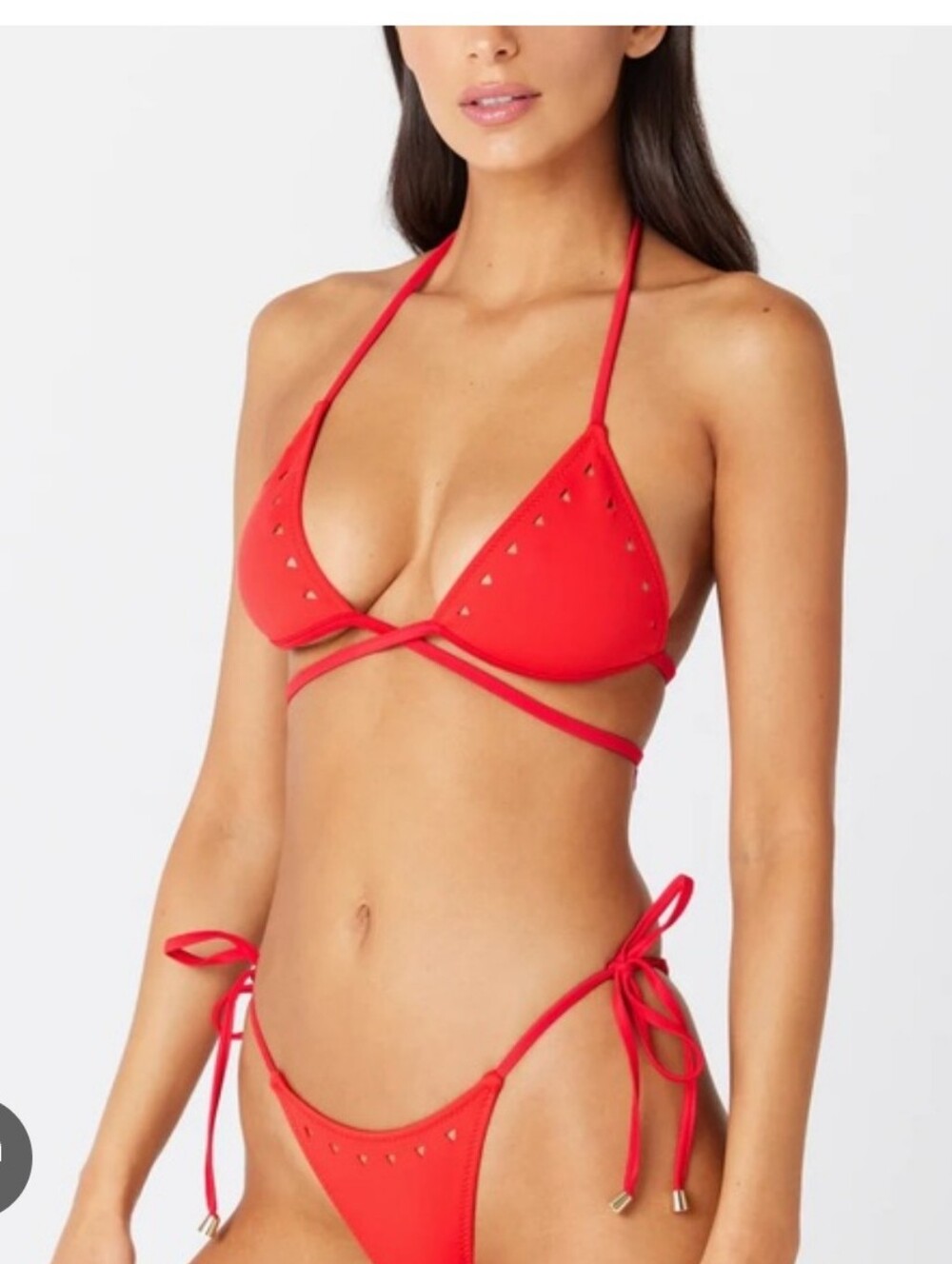 GIGI C CHRISTINA RED BIKINI S/M